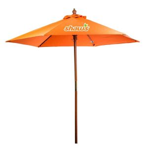 7ft Market Umbrella Wood Frame