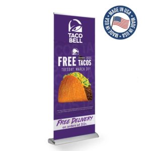 33in x 81in Deluxe Retractable Banners